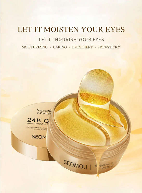 SEOMOU 24K Gold Eye Mask