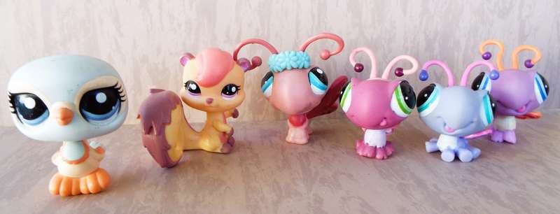 LPS Pets My Little Pet Shop Animals Figures as 1 lot