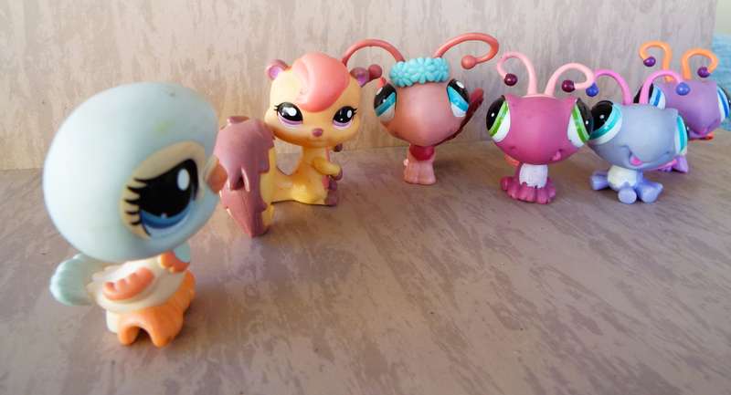 LPS Pets My Little Pet Shop Animals Figures as 1 lot