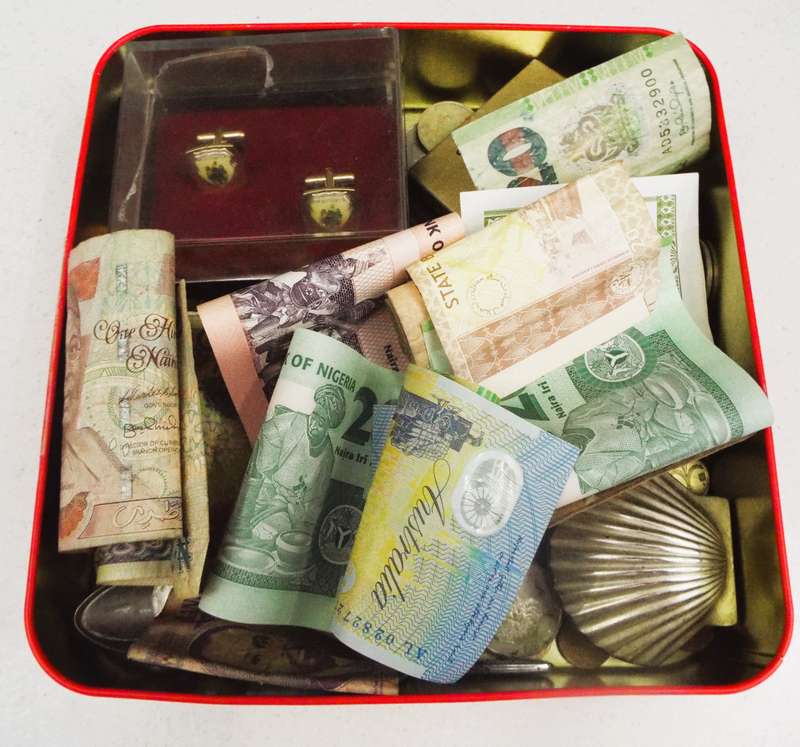 lucky dip lots of coins and notes and more