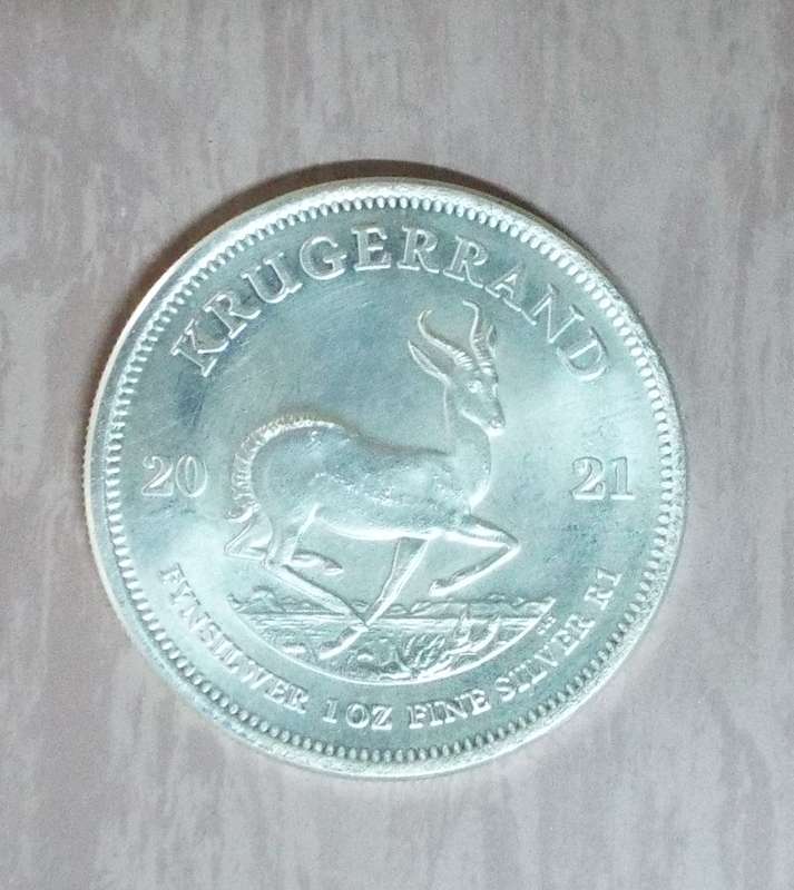 SILVER 1 ONCE KRUGER 2021
