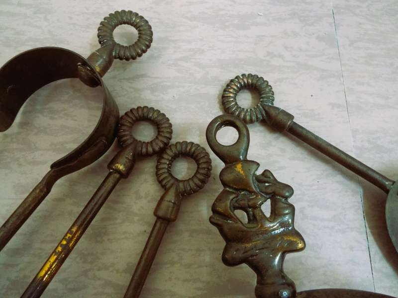 Antique/vintage fire tools
