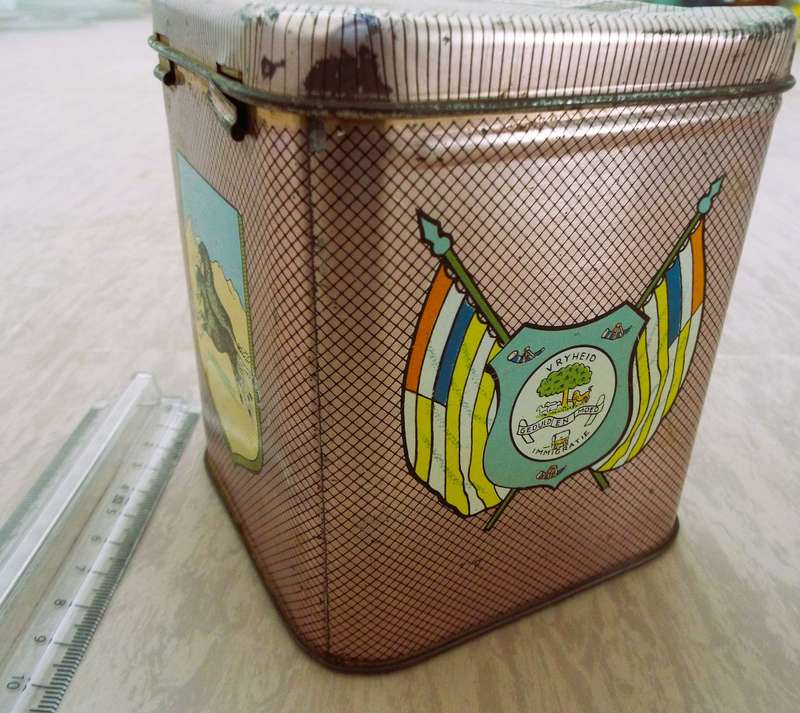 Antique/vintage afrikaans tin