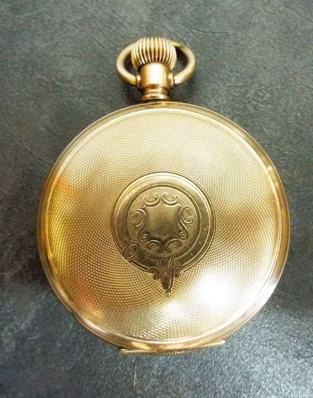 Rare antique  Elgin gold Pocket Watch with serial and cace numbers