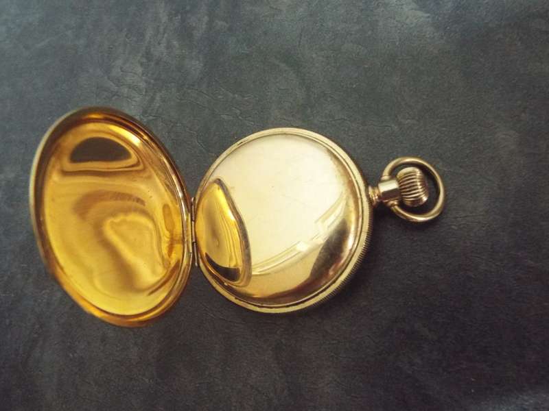 Rare antique  Elgin gold Pocket Watch with serial and cace numbers