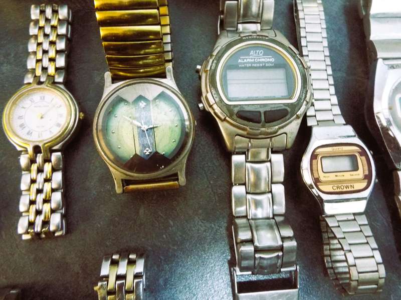18 x vintage watches as 1 big lot
