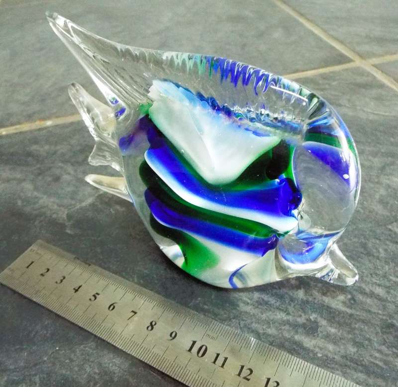 Vintage MARANO GLASS FISH 100% NO CHIPS
