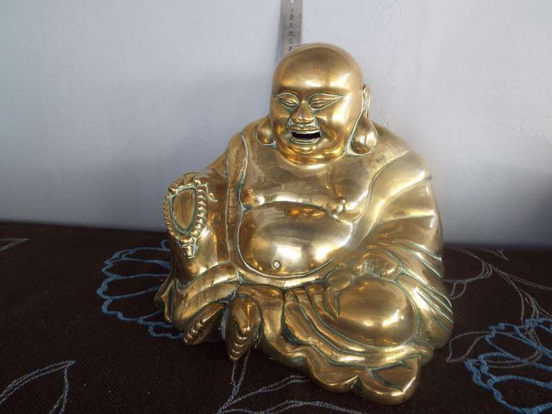 Wow vintage 5 kg bronze Buddha (massive)