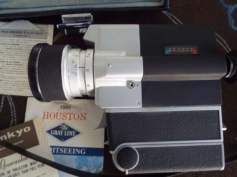 nice vintage Sankyo super CM 600 with manual