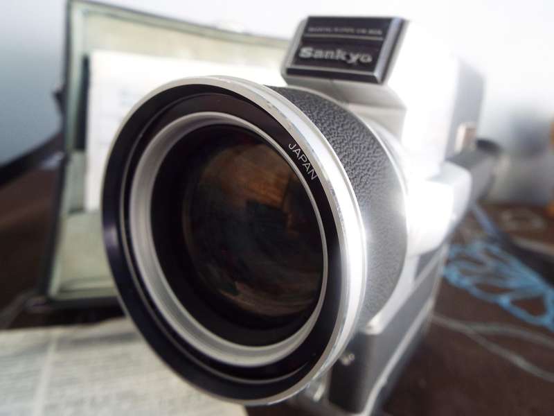 nice vintage Sankyo super CM 600 with manual