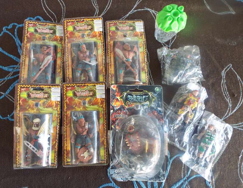 for the boys action figurines as 1 lot