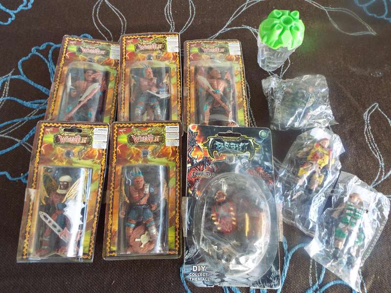 for the boys action figurines as 1 lot