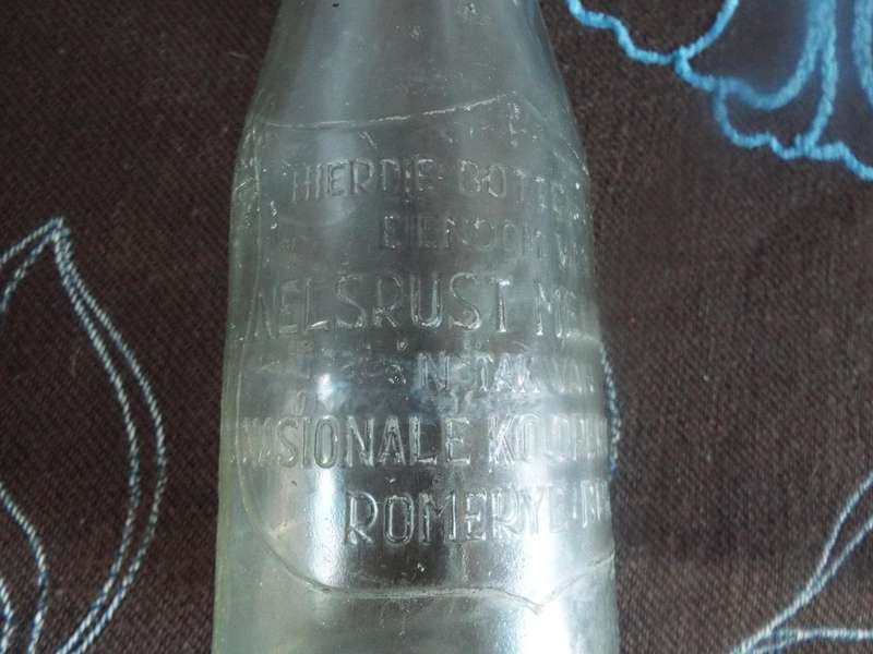 RARE Antique Hand Blown Late 1800s MILK BOTTLES X 3