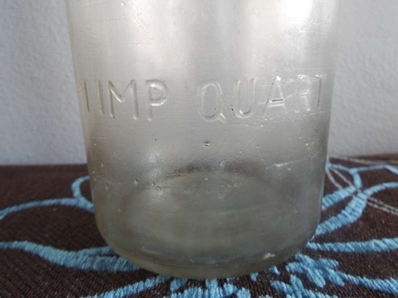 RARE Antique Hand Blown Late 1800s MILK BOTTLES X 3