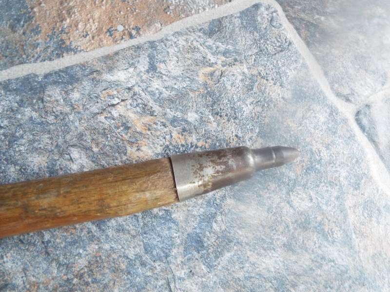 very rare VINTAGE WALKING STICK WITH LOTS OF BAGES