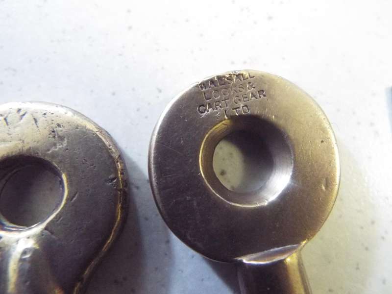 RARE VINTAGE SAS/SAR 1957 COPPER KEYS