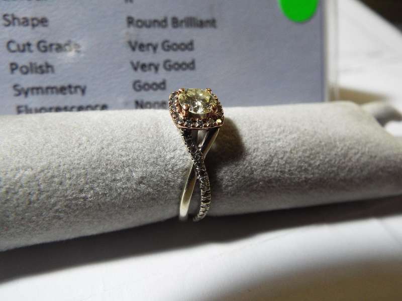 0.53 ct Diamond in  ring