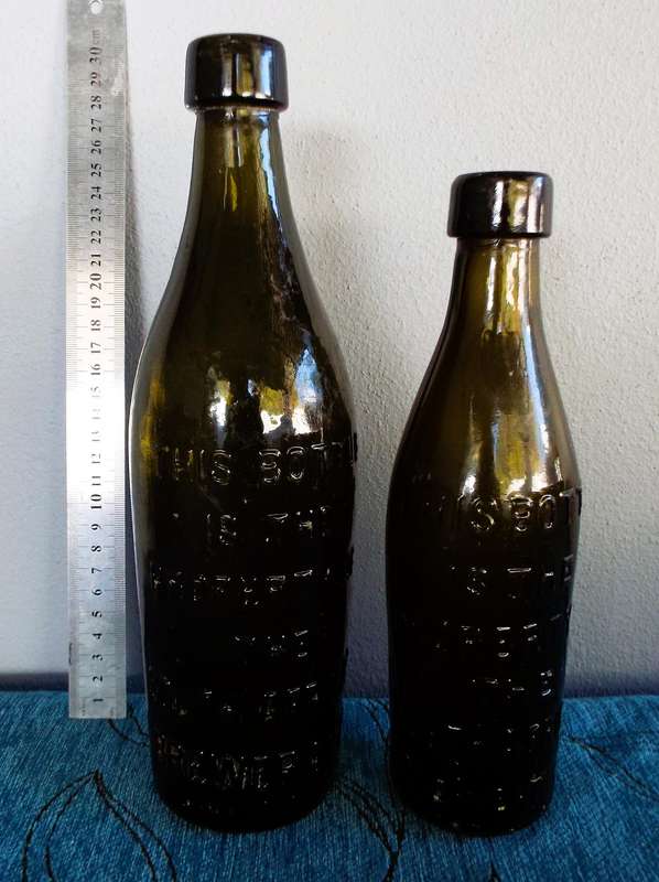 NICE antique South African Breweries Bottles