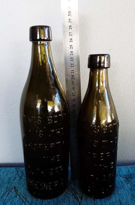 NICE antique South African Breweries Bottles