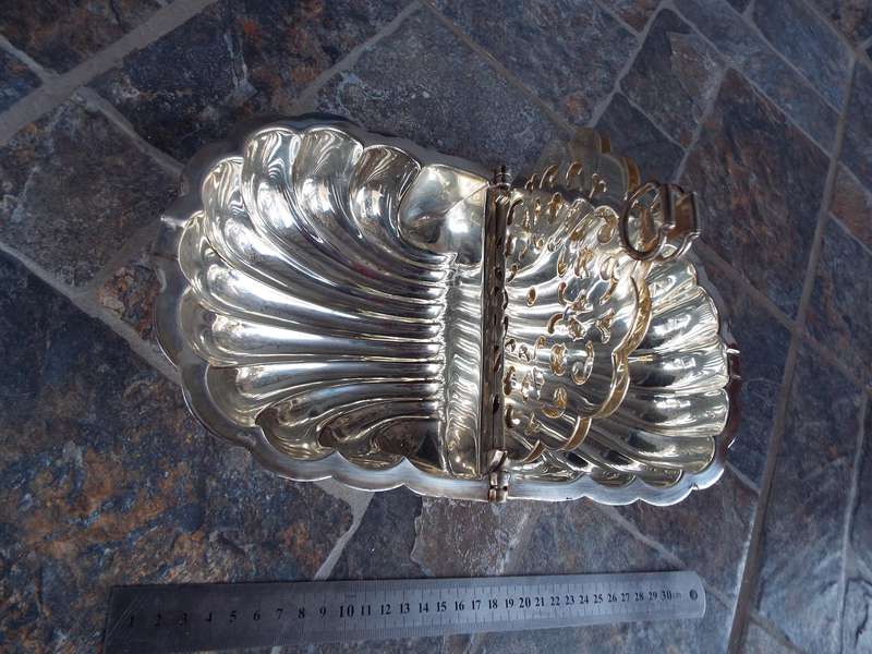 Vintage cheltenham silverplate burn warmer