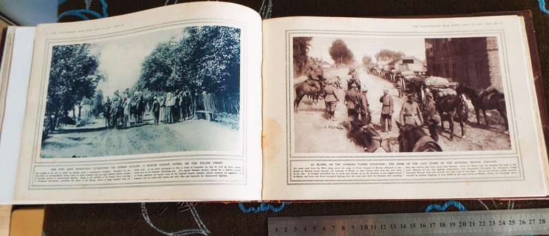 Antique book: The Illustrated War News 1913-1915