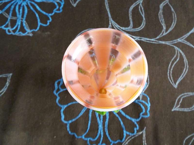 Vintage 1950s Art Deco Murano Vase - Rare Tri-Color