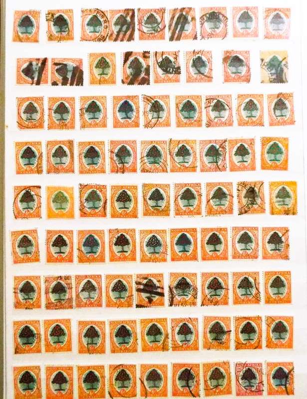 B2  ,,,80 X  SOUTH AFRICA - Orange Tree -  6D STAMPs