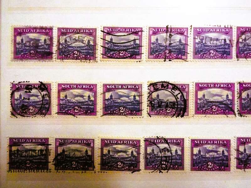 B3  ,,,48 X  SOUTH AFRICA - UNION BILDINGS (from 1927 onwards)-  2D STAMPs