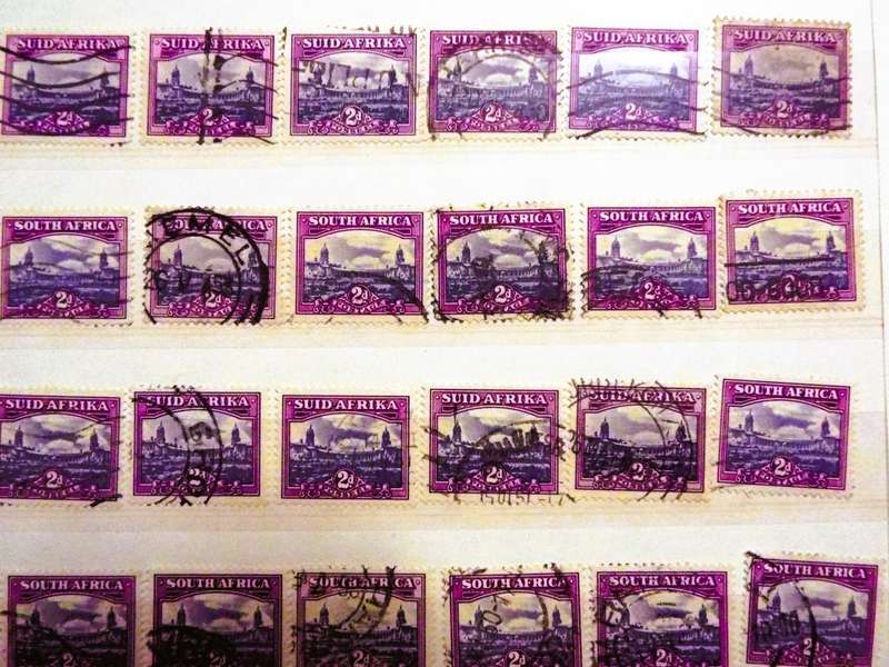 B3  ,,,48 X  SOUTH AFRICA - UNION BILDINGS (from 1927 onwards)-  2D STAMPs