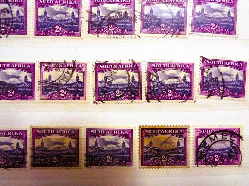 B3  ,,,48 X  SOUTH AFRICA - UNION BILDINGS (from 1927 onwards)-  2D STAMPs