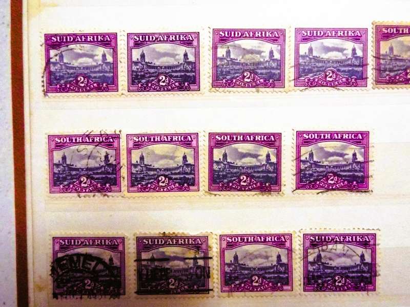B3  ,,,48 X  SOUTH AFRICA - UNION BILDINGS (from 1927 onwards)-  2D STAMPs