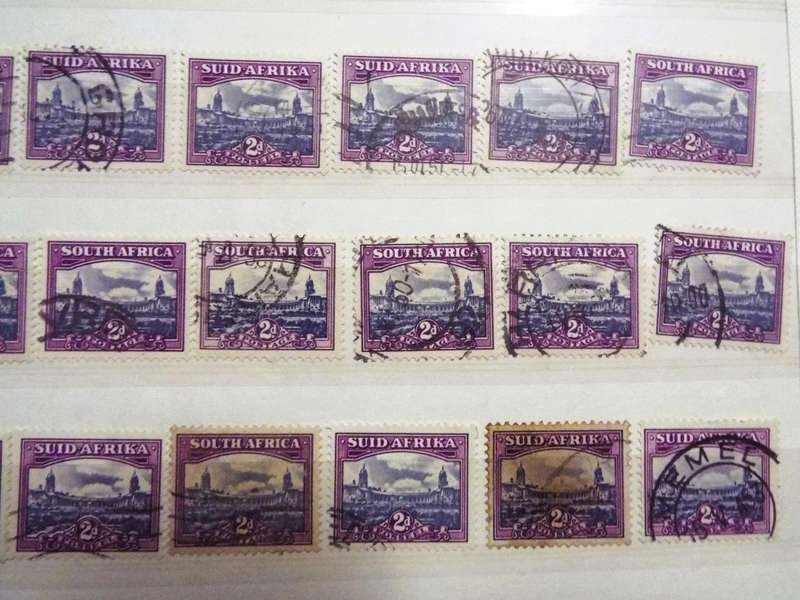 B3  ,,,48 X  SOUTH AFRICA - UNION BILDINGS (from 1927 onwards)-  2D STAMPs