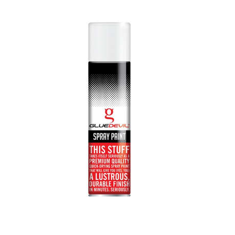 White Primer Glue Devil Spray Paint 300ml