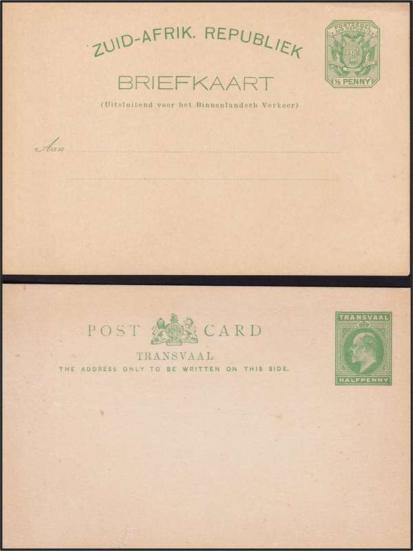 Transvaal, V.R.I. & ZAR Covers, PCs & Letter Cards(Tamsen) Selection - Used/Unused