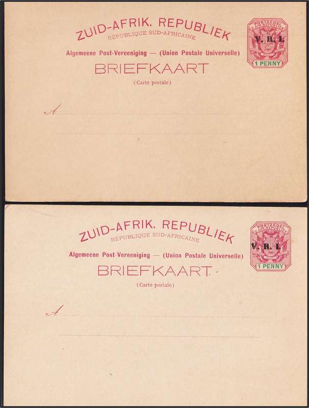Transvaal, V.R.I. & ZAR Covers, PCs & Letter Cards(Tamsen) Selection - Used/Unused