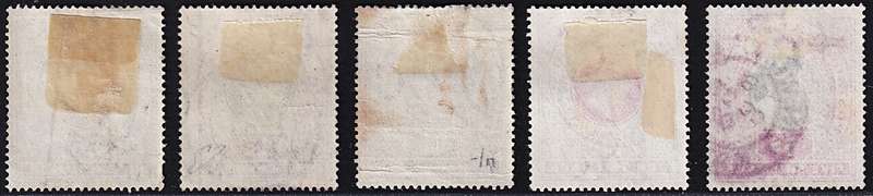 1902/3 Natal KEVII S/Set to £1.10 Postally Used (CV R10,700) + £5 Fiscal (Normal R50,000)