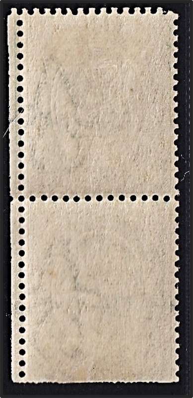 1913 Union ½d KH MM/UMM Booklet Pair (Inv Wmk) Cut with Tete Beche Margin Intact - RARE