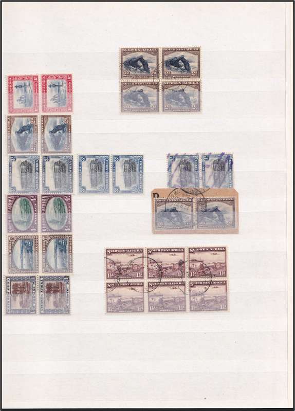 Green Album (16 page/32 Sides) in Good Condition with Good Value SWA Issues - Nice Study Lot!