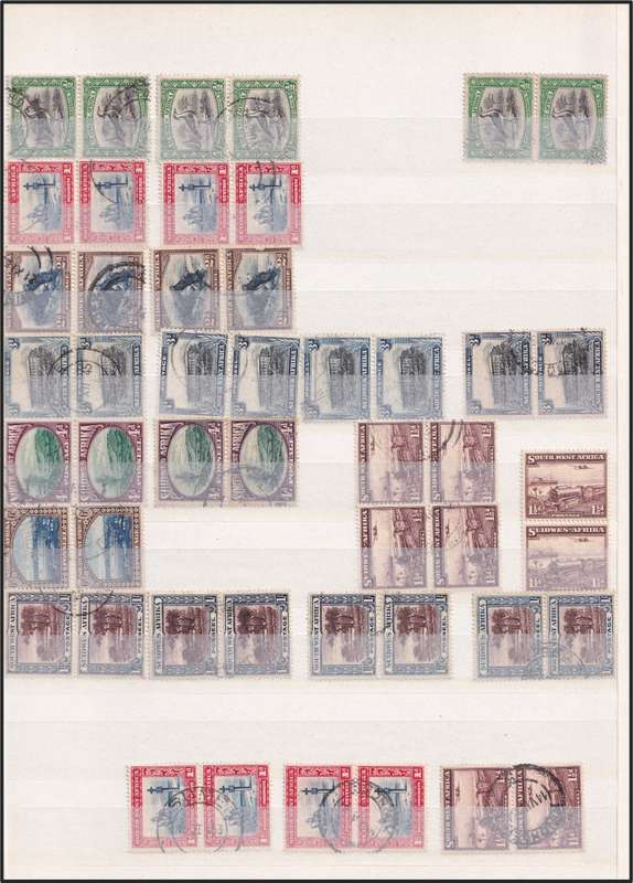 Green Album (16 page/32 Sides) in Good Condition with Good Value SWA Issues - Nice Study Lot!