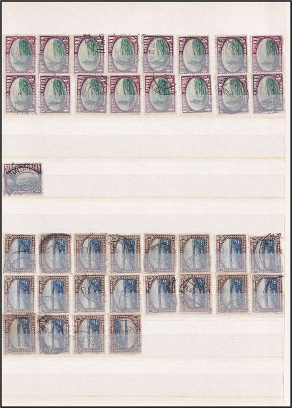 Green Album (16 page/32 Sides) in Good Condition with Good Value SWA Issues - Nice Study Lot!