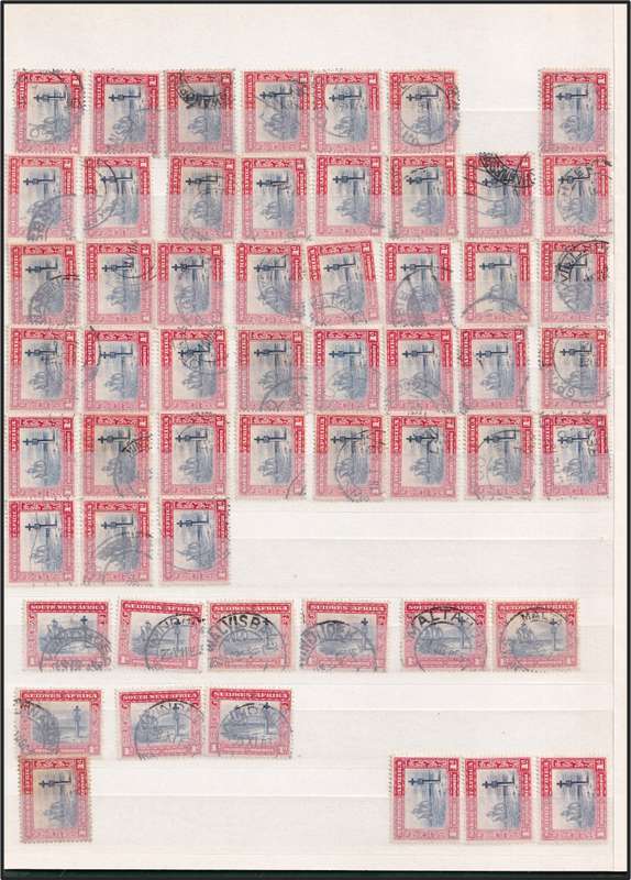 Green Album (16 page/32 Sides) in Good Condition with Good Value SWA Issues - Nice Study Lot!