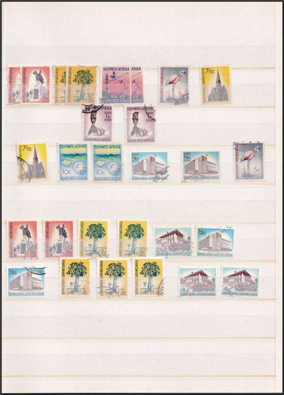 Green Album (16 page/32 Sides) in Good Condition with Good Value SWA Issues - Nice Study Lot!
