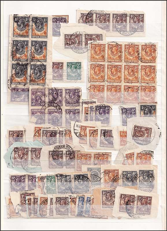 Lighthouse Stockbook (16 page/32 Sides) in Reasonable Condition with Northern Rhodesia