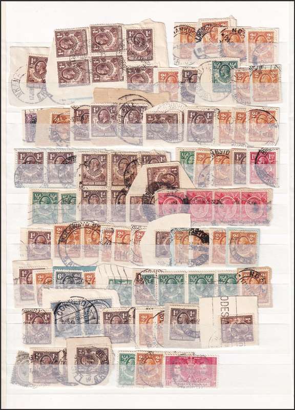 Lighthouse Stockbook (16 page/32 Sides) in Reasonable Condition with Northern Rhodesia