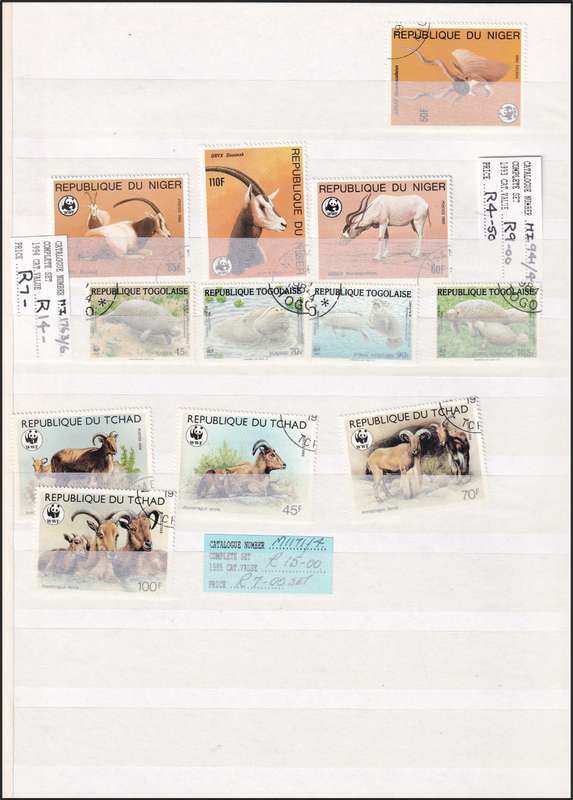 Lighthouse Stockbook (16 page/32 Sides) in Good Condition with Free Animal Stamps