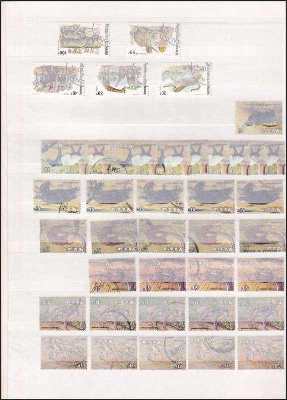 Lighthouse Stockbook (16 page/32 Sides) in Good Condition with Free Animal Stamps