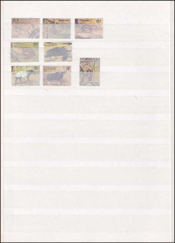 Lighthouse Stockbook (16 page/32 Sides) in Good Condition with Free Animal Stamps