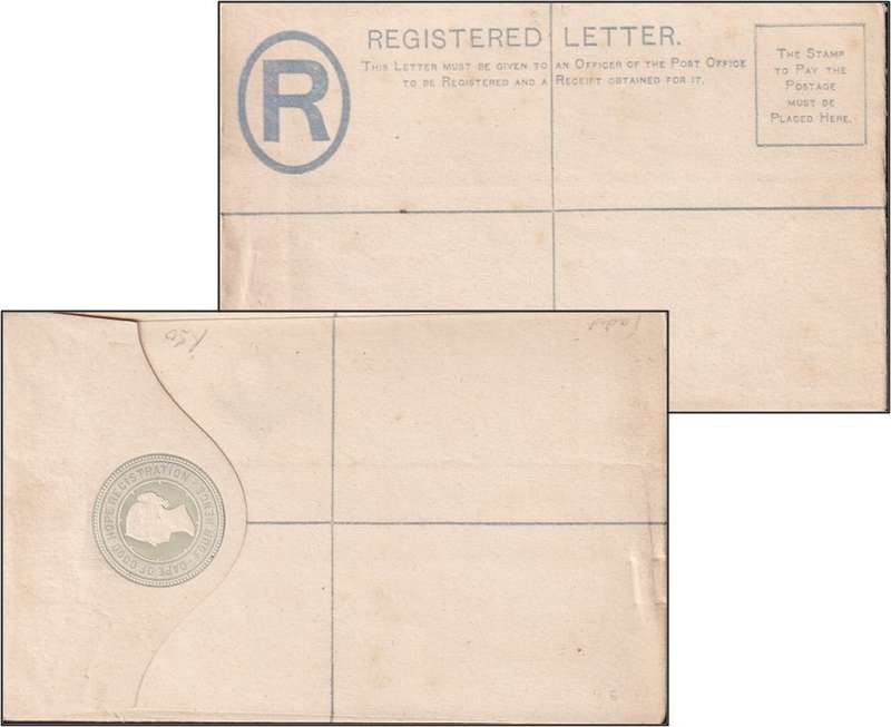 Pre-Union Unused PCs/Briefkaart/Letter (x8) - ORC, CoGH, ZAR & Natal