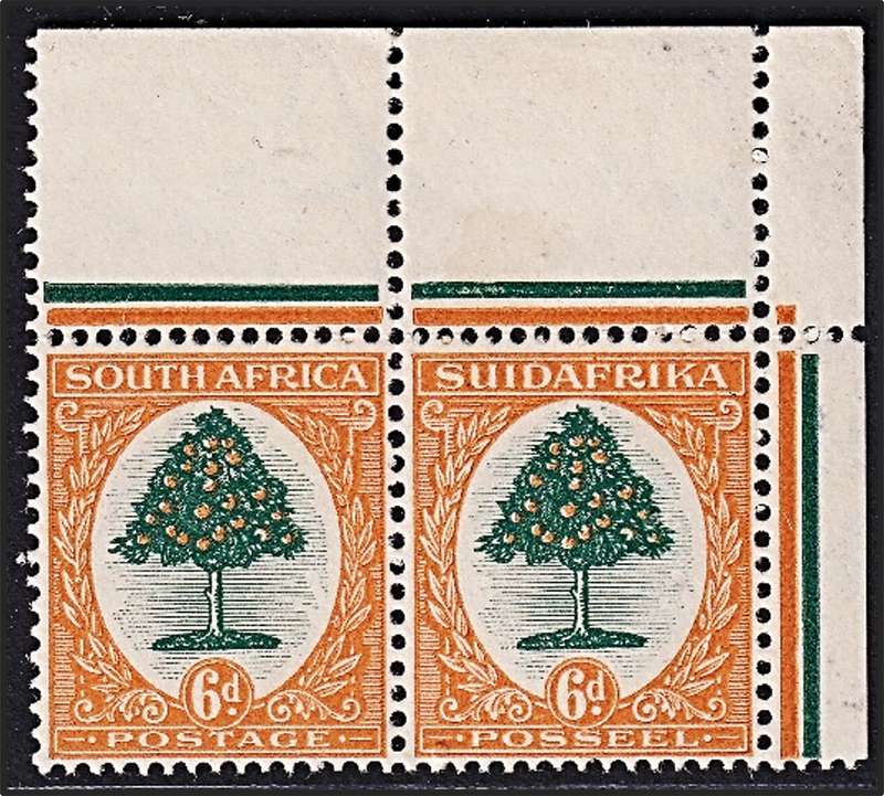 1926 Union 6d UMM(**) London Proving Corner, Inv Wmk @ CV  R2,500+