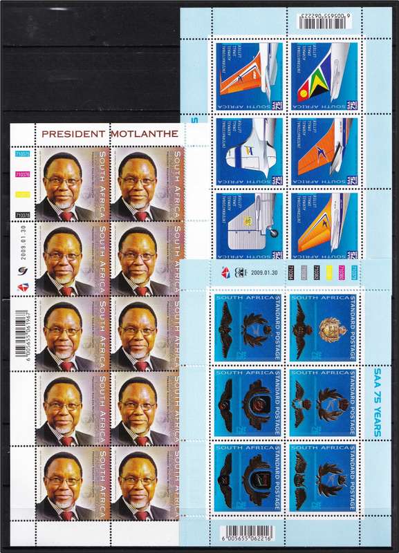 2009 RSA UMM(**) Sheetlets & Controls etc.  @ CV  R3,400+
